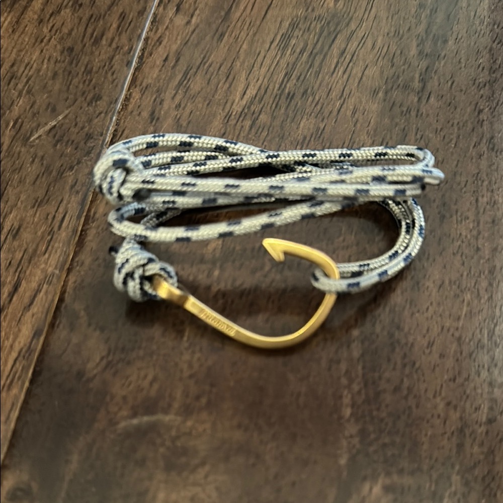 Miansai Gold Hook Bracelet